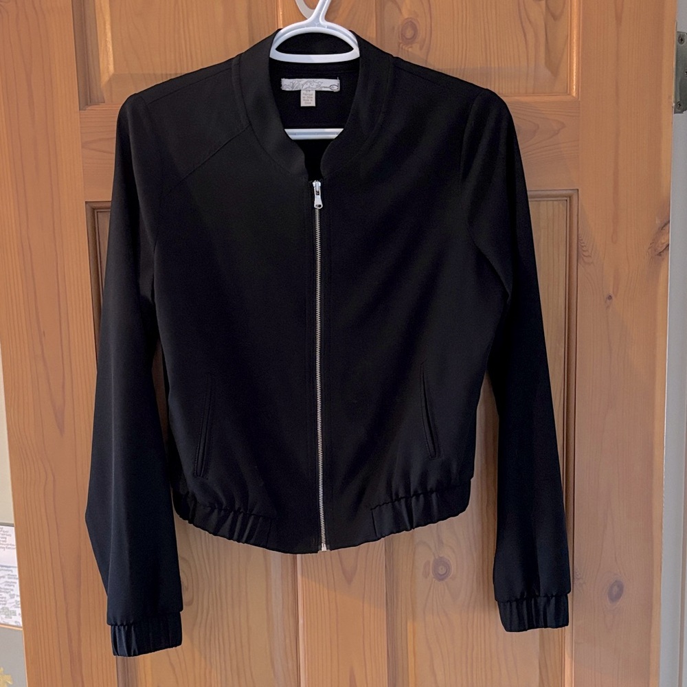 Dynamite Black Bomber Jacket